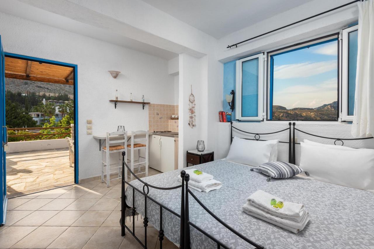 Agnanti Beach Apartments Архангелос Екстериор снимка
