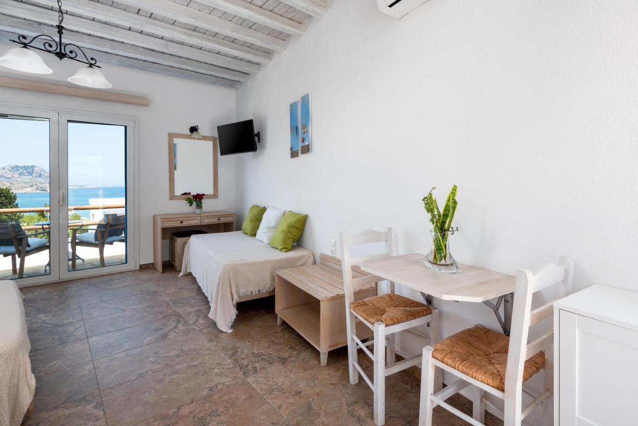 Agnanti Beach Apartments Архангелос Екстериор снимка