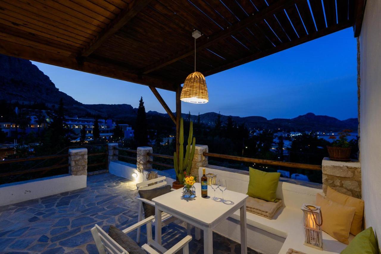 Agnanti Beach Apartments Архангелос Екстериор снимка
